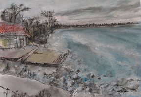 Midwinter on the Lake